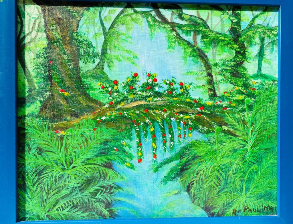 Tree Bridge Painting